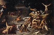 Agostino Carracci Flood oil on canvas